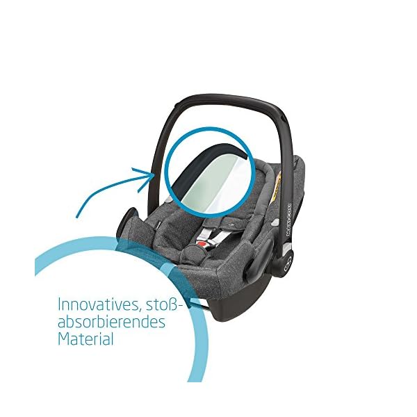 Maxi-Cosi Rock Babyschale, sicherer I-Size Babyautositz, Gruppe 0+ (0-13 kg), nutzbar ab der Geburt bis 12 Monate… – Bild 5