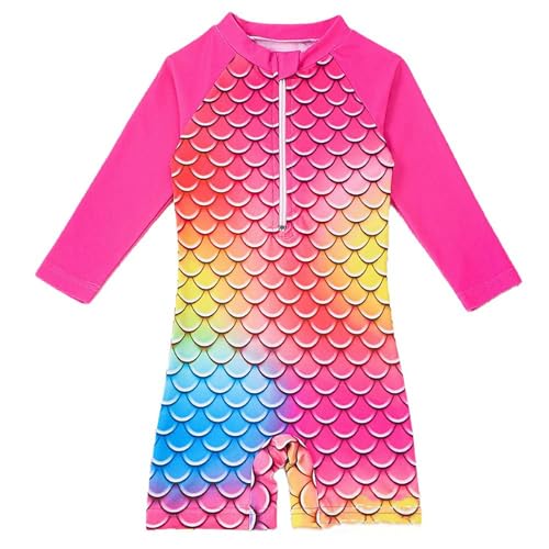 Maillot de bain fille 3 pièces avec short et chapeau de soleil tropical pour ado
