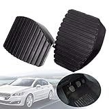 2.It ist haltbar und bequem. nobrand 1pair Auto Auto Gummi Bremse Kupplung schwarz rutschfeste Abdeckung Pedal-Auflage-Abdeckungen for Peugeot for Citroen 1007 207 208 301 C3 C4 C5 C6