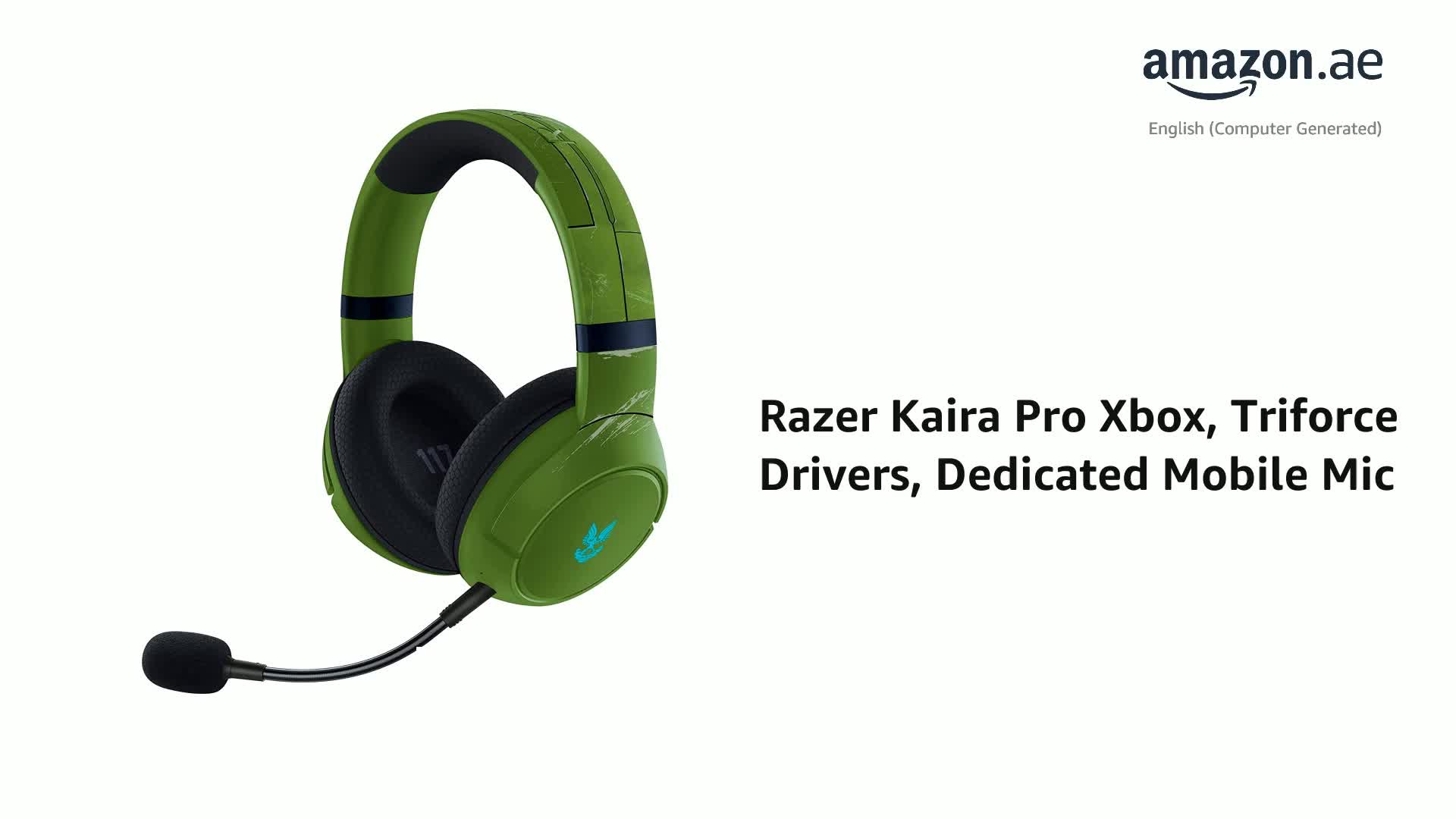 Razer Kaira Pro Wireless Gaming Headset for Xbox Series X|S, Xbox