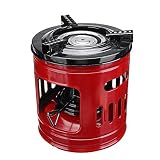 GBBHSKL Handy Portable 8 Wicks Kerosene Stove Outdoor - Windproof Oil Heaters Alcohol Stoves Perfect...