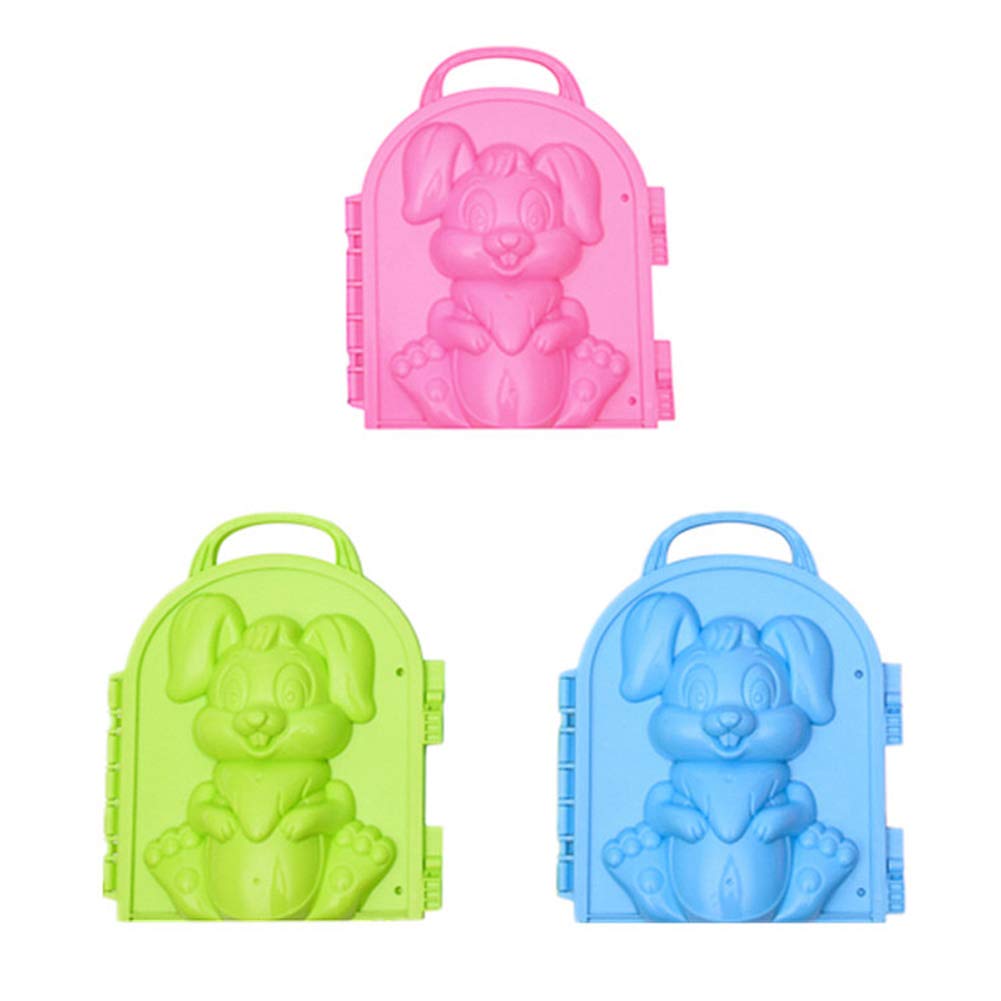 Lishiny Snow Mold Snowball Maker Snow Sand Mould Tool Toy for Children Kids Outdoor Winter (Rabbit S