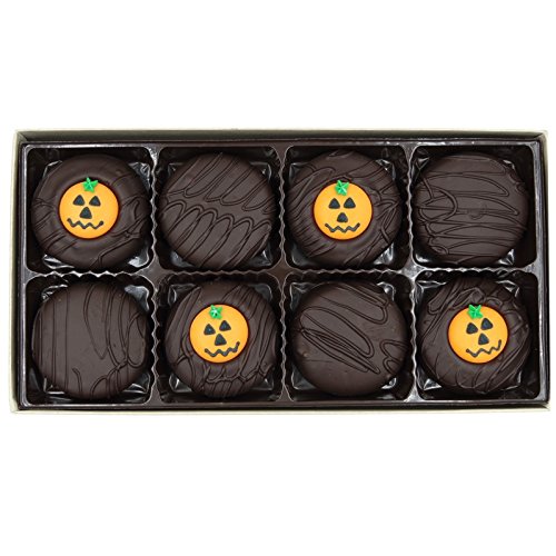 Philadelphia Candies Dark Chocolate Covered OREO Cookies, Halloween Pumpkin 8