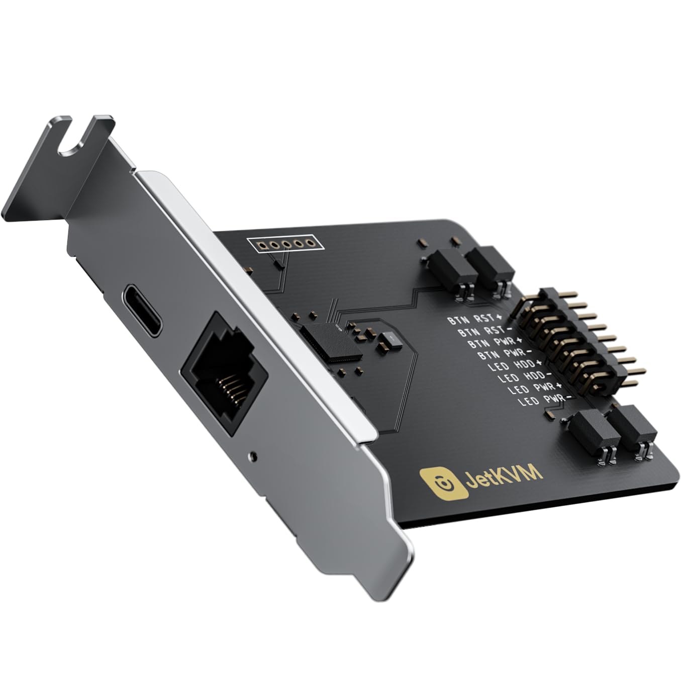JetKVM Scheda di estensione ATX KVM Over IP, scheda di controllo della potenza ATX - solo per accessori Jet KVM Boot da arresto, recupero crash