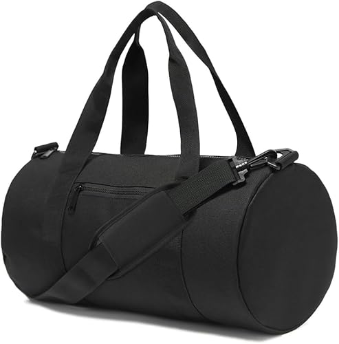 Pequeña bolsa de gimnasio para mujeres y hombres, bolsa de deporte de fitness, bolsa de entrenamiento ajustable, correa de hombro desmontable,