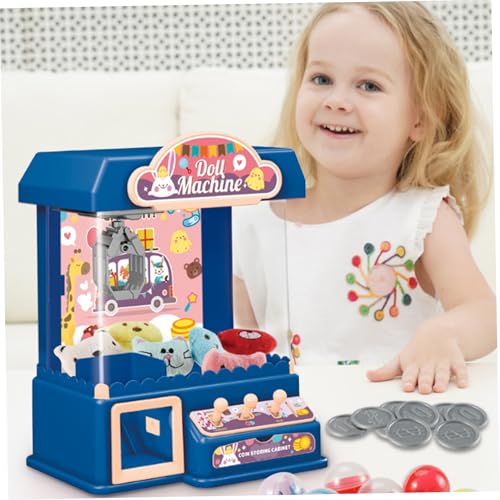 Machine à griffes pour enfants mini distributeur bleu à piles et USB - 4