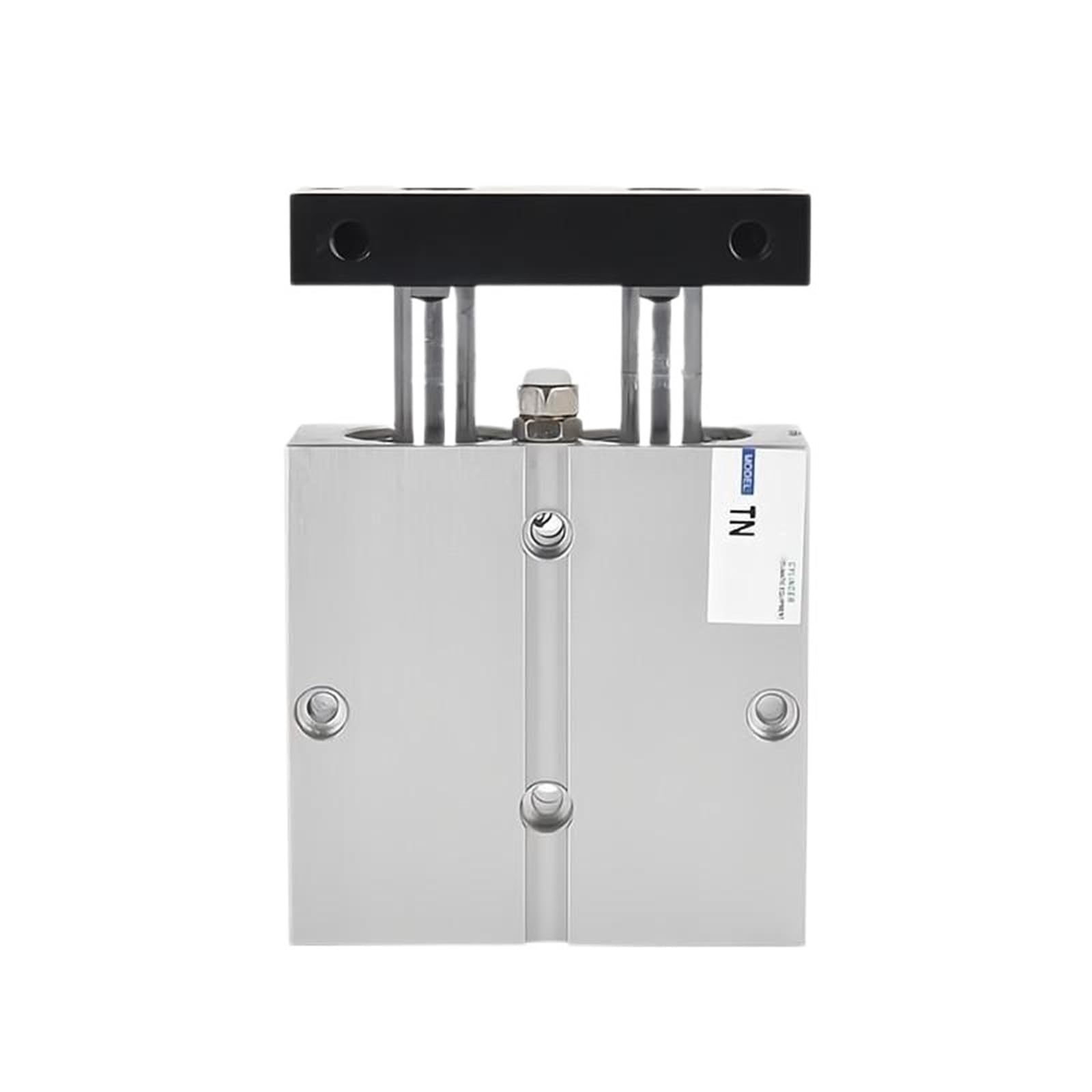 Small Aluminum Alloy TN Series Pneumatic Cylinder Double Rod Cylinder Bore TN10-TN32 Stroke 10-200mm Air Cylinder(Stroke 175mm,Bore 10)