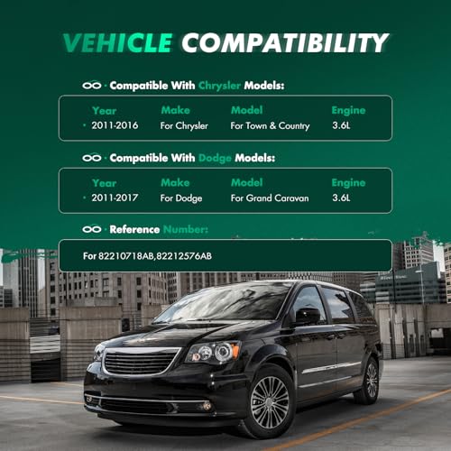 Image of Mud Flap for Chrysler Town & Country for Dodge Grand Caravan 2011-2016 2011-2017