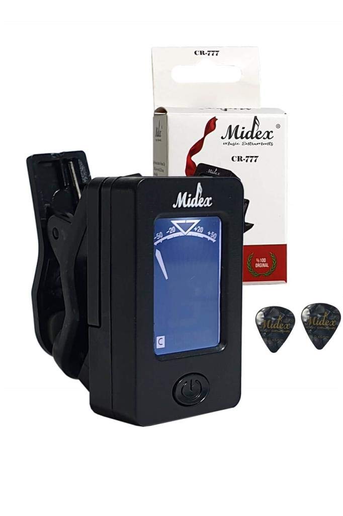 Midex CR-777 Akort Cihazı Aleti Tuner + Pena Hediye