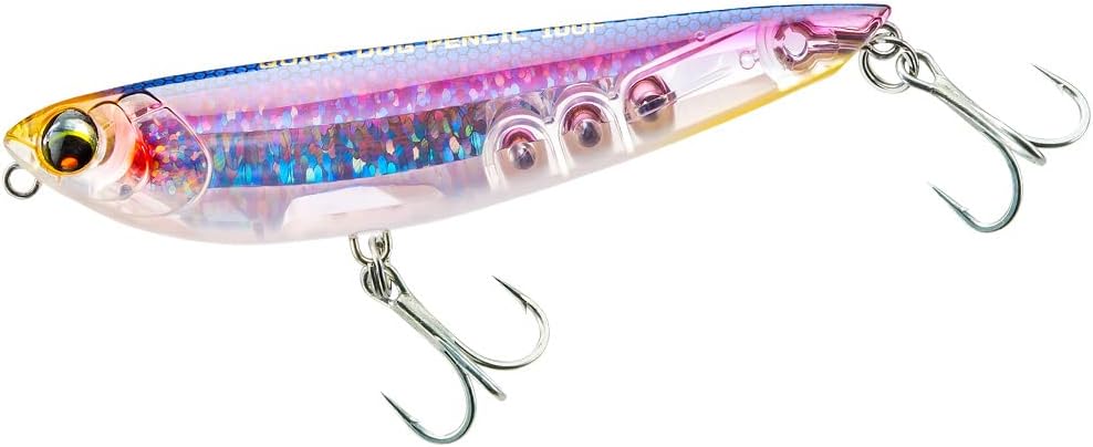 Duel Lure, L-Blue, Quick Dog Pencil, 3.9 Inches (100 mm), Floating Fishing Gear, Sea Fishing, Sea Bass
