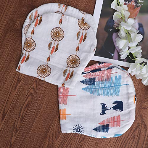 Milisten 2 Pezzi Panni Burp Morbidi Stracci Burp