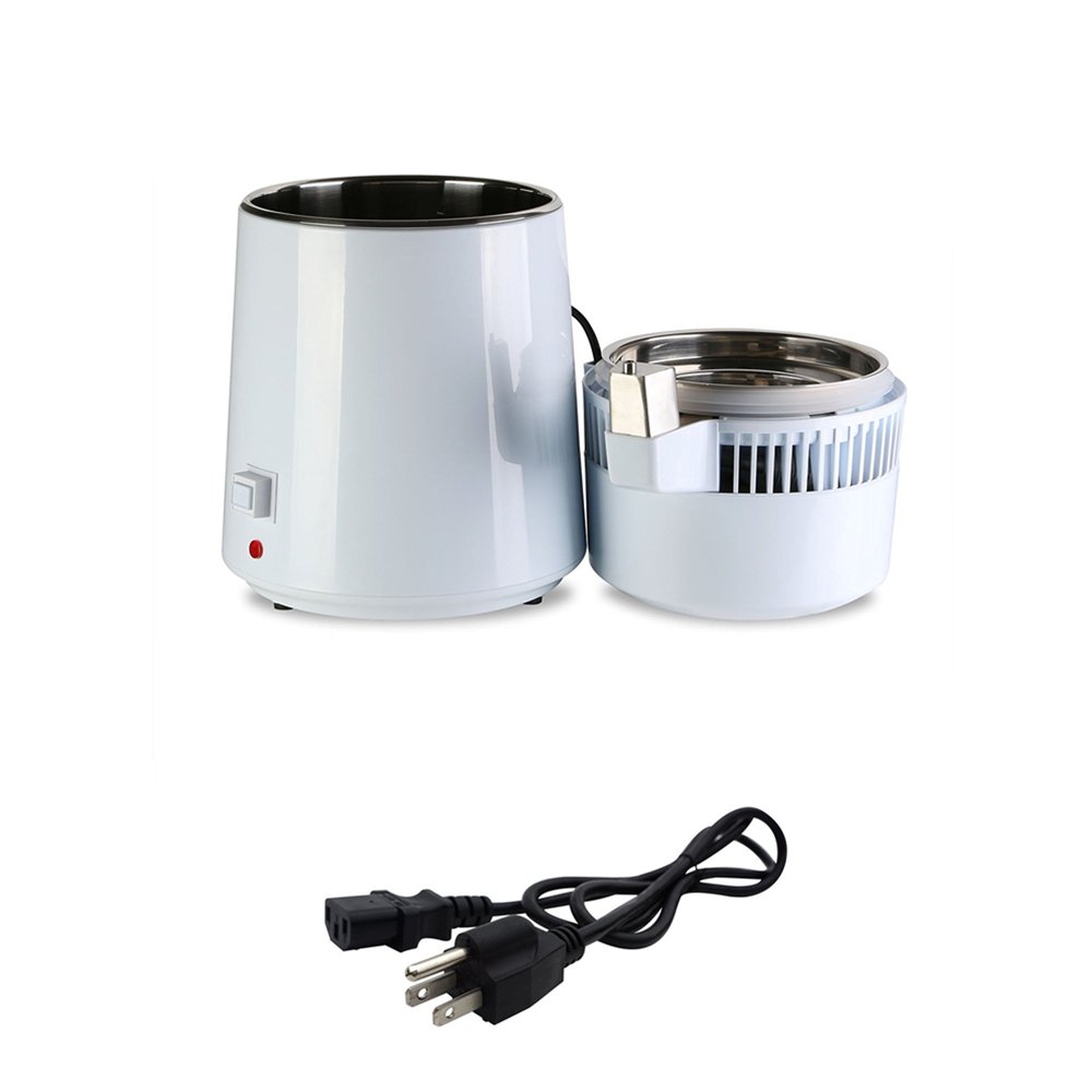 蒸留水器 メガホーム社製ステンレスボディー純水メーカー 4L 楽天市場】蒸留水器 台湾メガホーム社製ステンレスボディ(白)新ガラス