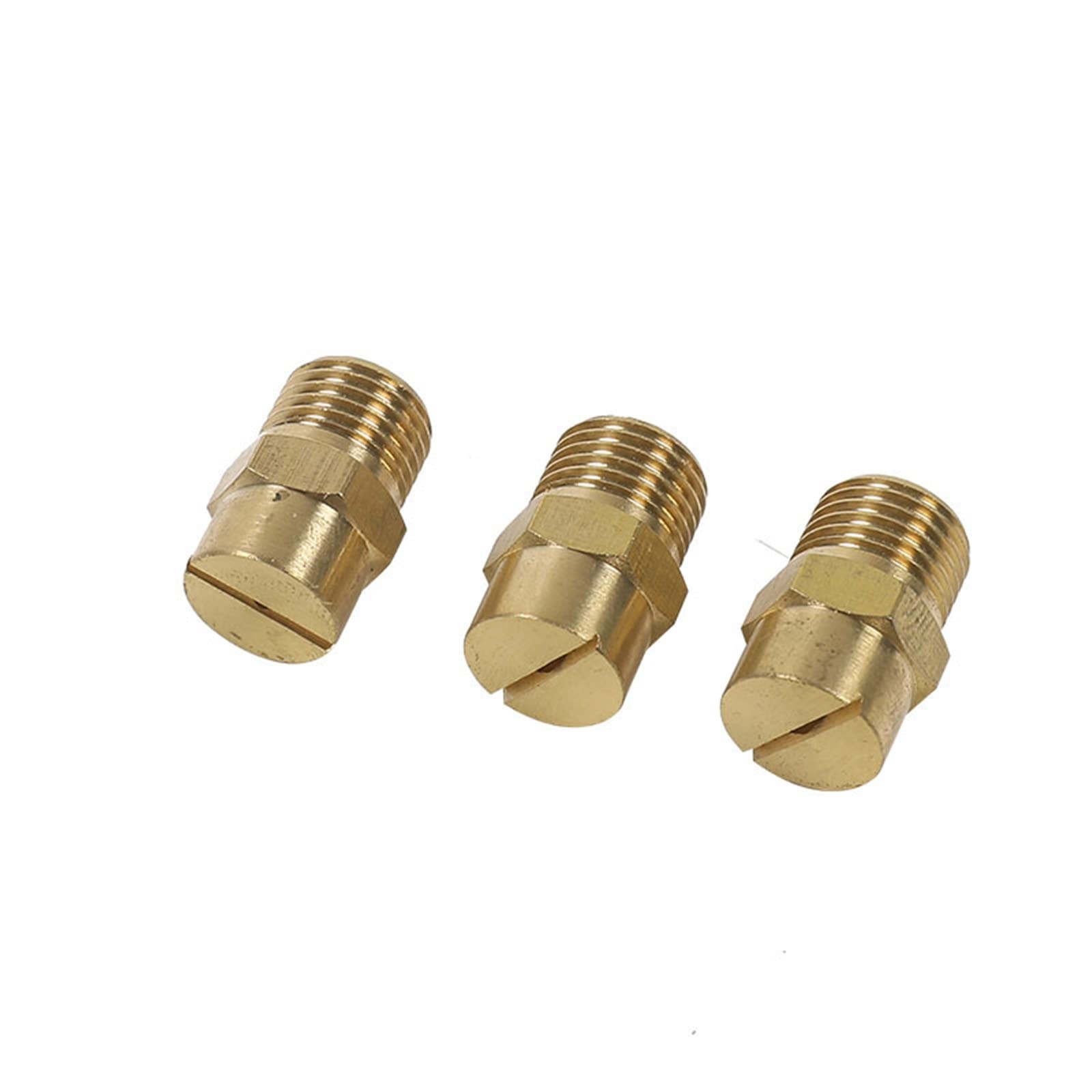 1/2 Pouce Fente Cuivre Micro Arroseur Pelouse Arroseur Ventilateur Arroseur Jardin Atomisation Refroidissement Buse De Pulvérisation Arroseur Buse D'atomisation (Size : 5PC) ()