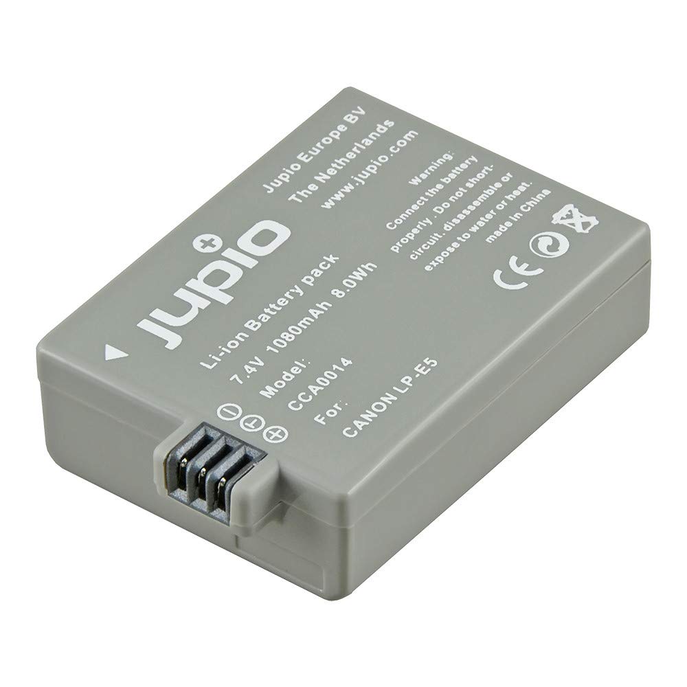 Batería Canon LP-E5 recargable de litio Jupio CCA0014 sustitución NB-E5 2