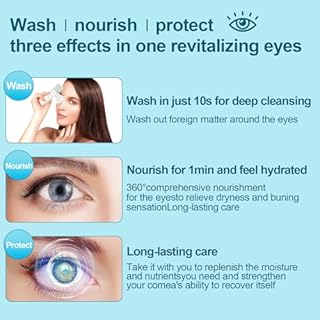 OTBK Nano Mist, Eye and Face Humidification, Dry Eye Steam Therapy, Cold Mist Therapy, Need Hot Compresses Can Heat Water, Convenient to Use, Easy to Carry