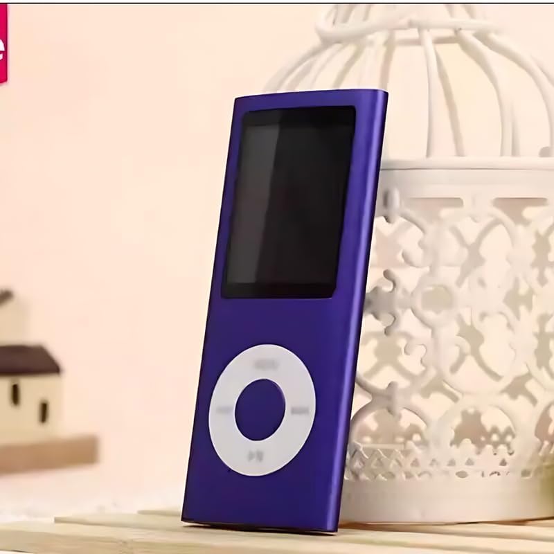 Image of Drumstone Portable MP3 MP4 Music Player with 1.8 inch LCD Screen | Video Playback | USB Rechargeable | Lossless Audio Player | Supports Memory Card | Pocket Music Player