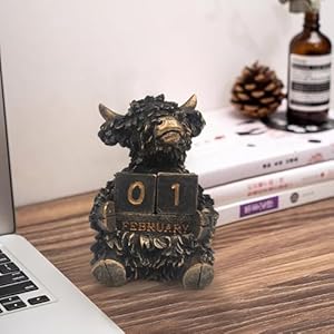 Perpetualblockcalendarfordeskcutehighlandcowchristmasdecorationsdeskcalendarmodernfarmhouseaestheticdeskaccessoriesforhomeofficedecorreusableyearlyidealgiftforfriends  Urban Country Home Decor Perpetual block calendar for desk cute highland cow christmas decorations desk calendar modern farmhouse aesthetic desk accessories for home office decor reusable yearly ideal gift for friends  urban country home decor