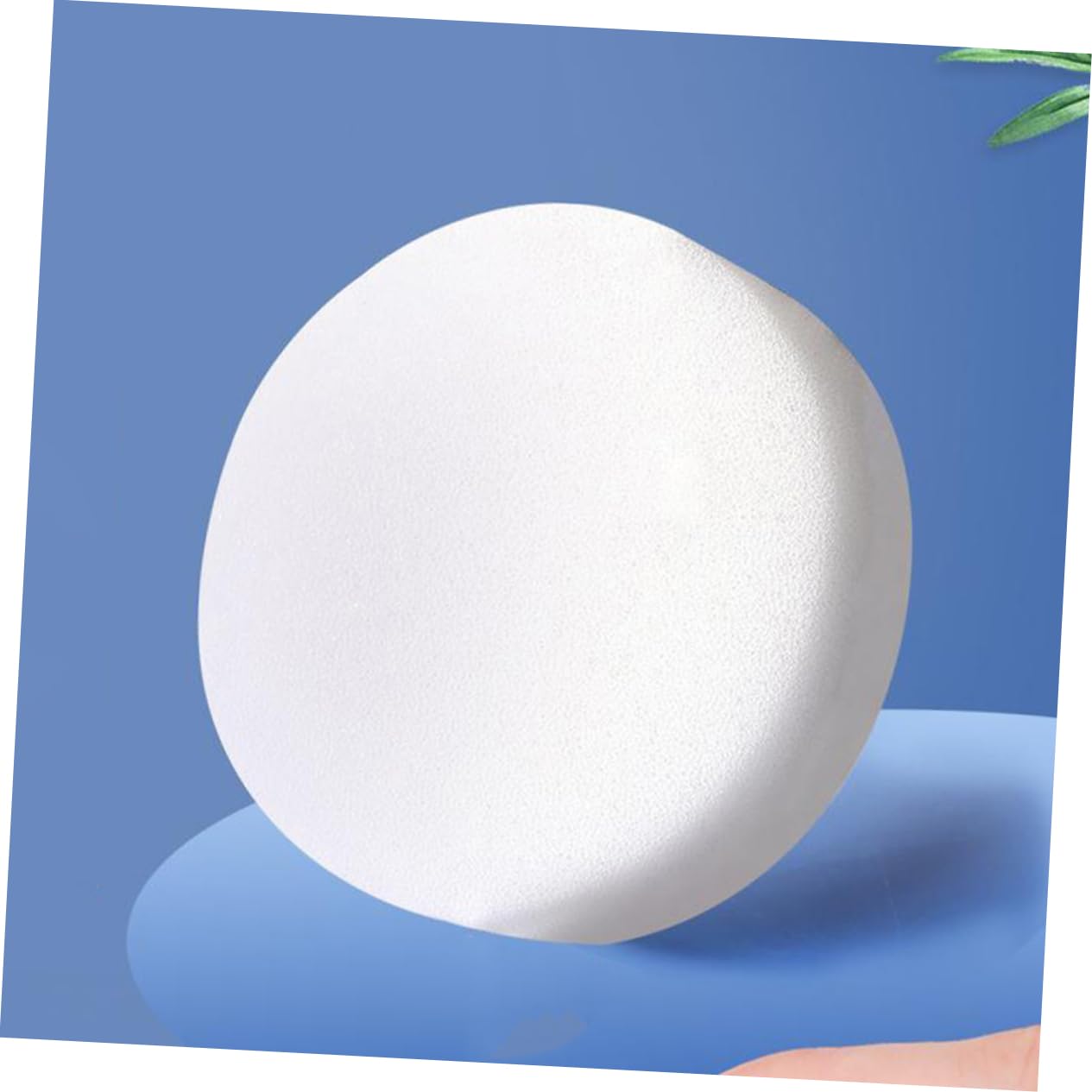 2 Éponges Humidificatrices Pour Doigts - Pour Compter Argent, Bureau, Banque (Plastique Et Mousse)