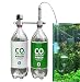 Wyin CO2 Generator for Plants Aquarium DIY CO2 Kit Pressurized Injection System with Bubble Counter Full Metal