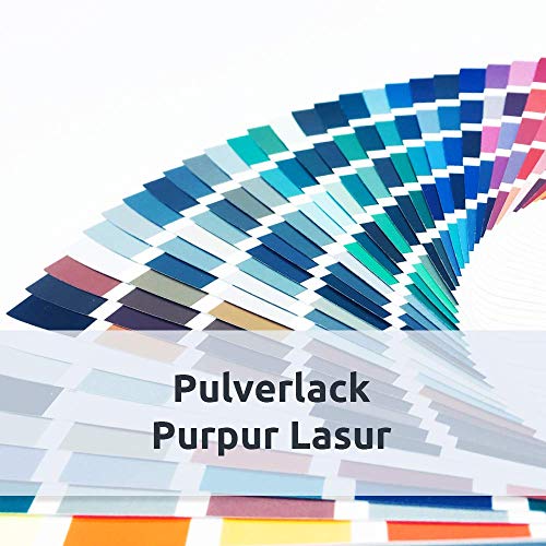 Preisvergleich Produktbild Locksys Pulverlack Purpur Lasur glänzend (5 Kg)