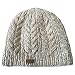 Traditional Irish Wool Beanie Cap, 100% Wool, Internal Lining, Made in Ireland (US, Alpha, One Size, Oatmeal)