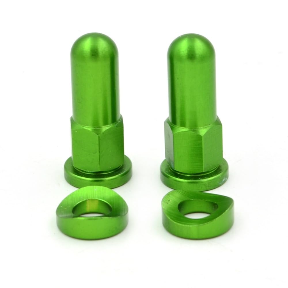 Nuts,Hardware Nuts, Motorcycle Rim Lock Nuts and Washers Security Bolts Valve Cap(Set Orange)