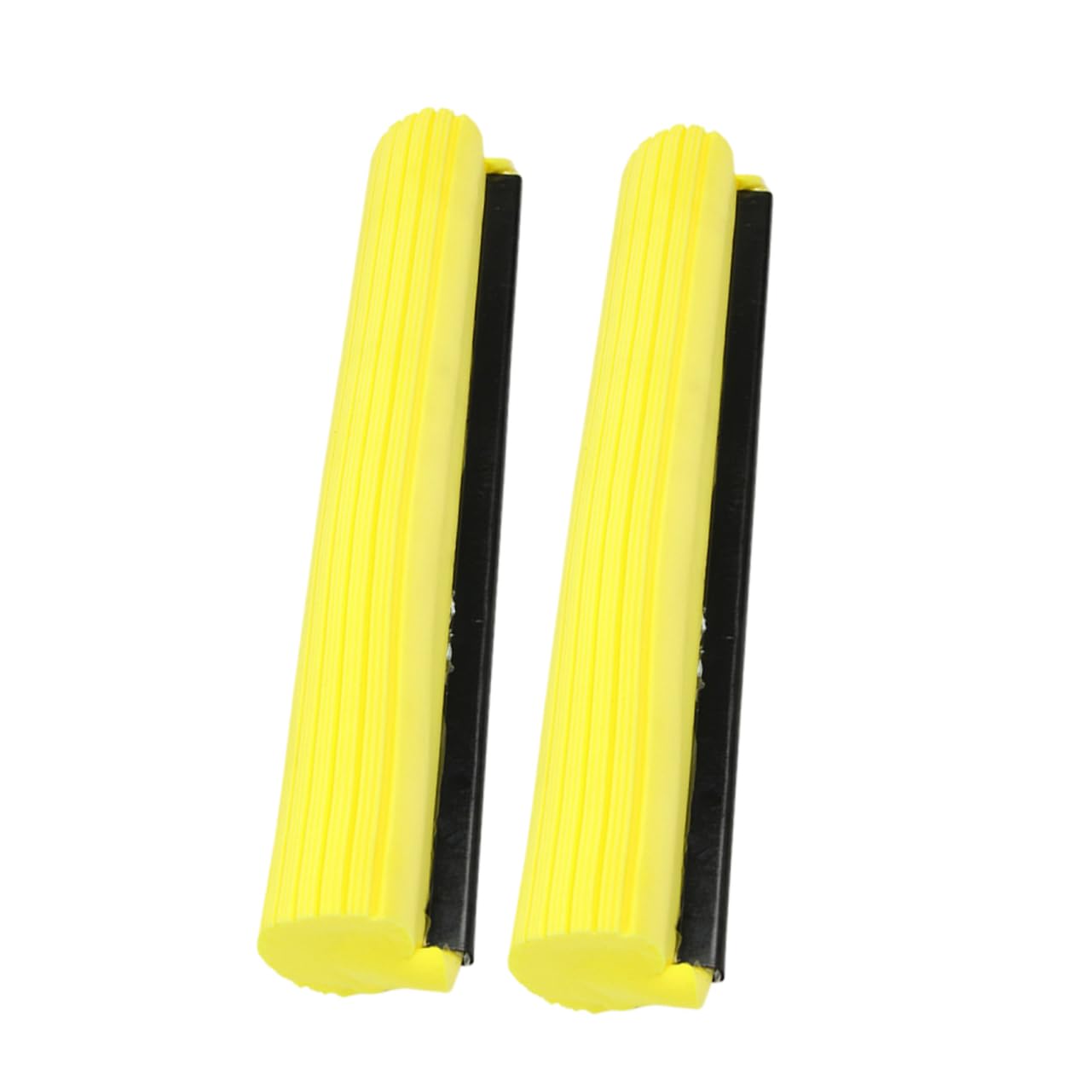 BUTIFULSIC 2pcs Sponge Mop Replacement Highly Absorbent Cellulose Mop Refills for Bathroom Garage Tile Floor Cleaning Easy Install