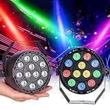 【Opzioni di controllo multiplo】 Questo uplight a LED offre opzioni di controllo multiplo tramite la modalità Manuale/Auto/DMX512/Master-slave. Include 2 modalità di funzionamento per soddisfare le tue esigenze: modalità strobo, modalità audio.
