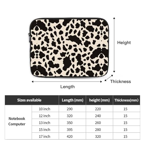 Funda para portátil 12 pulgadas estilo animal miniatura 4
