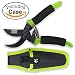 8.5” Garden Pruning Shears (PREMIUM GRADE SK-5 CARBON STEEL – BONUS SHEATH INCLUDED) Ergonomic Soft Cushion Grip – Incredibly Sharp Secateurs – Best Gardening Pruner / Scissor on the Market!