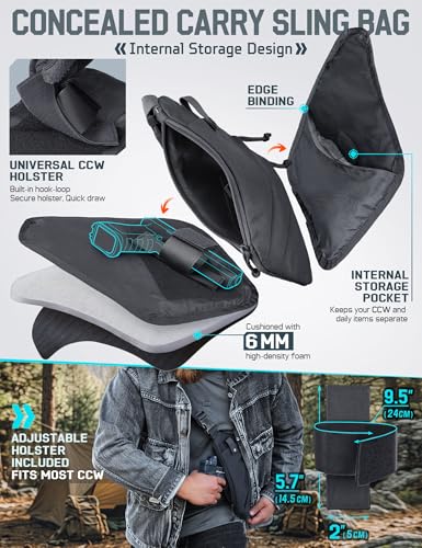 WYNEX Tactical Sling Bag