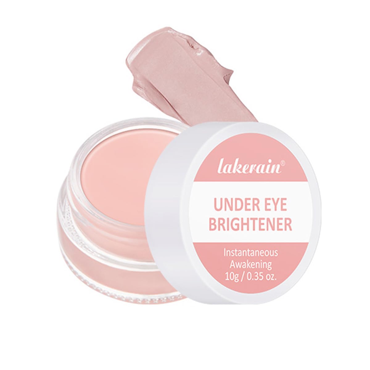 Under Eye Brightener, Concealer Full Coverage for Dark circles, Lightweight Radiant Cream Under Eye Concealer (Light Pink, 1 PC)