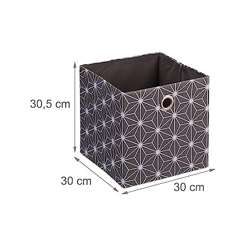 Boîtes de rangement pour masquer le désordre des étagères ouvertes - 5