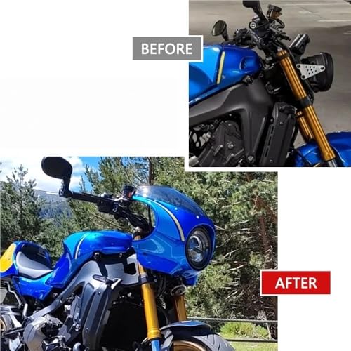 Carénage phare XSR900 finition premium et découpe précise - 6