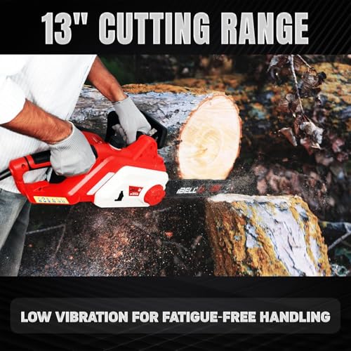 Image of Electric Chainsaw IBL EC16-80, 2400W Motor, 16 inch (400mm) Guide Bar, High-Speed 8000 RPM, Corded with Low Vibration, Ergonomic Design, Heavy-Duty Wood Cutting & Pruning Tool -1 Year Warranty
