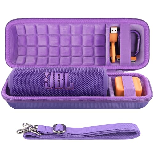 (ケースのみ)JBL Flip7/Flip6 Bluetoothスピーカー収納ケース,パープル‐co2CREA