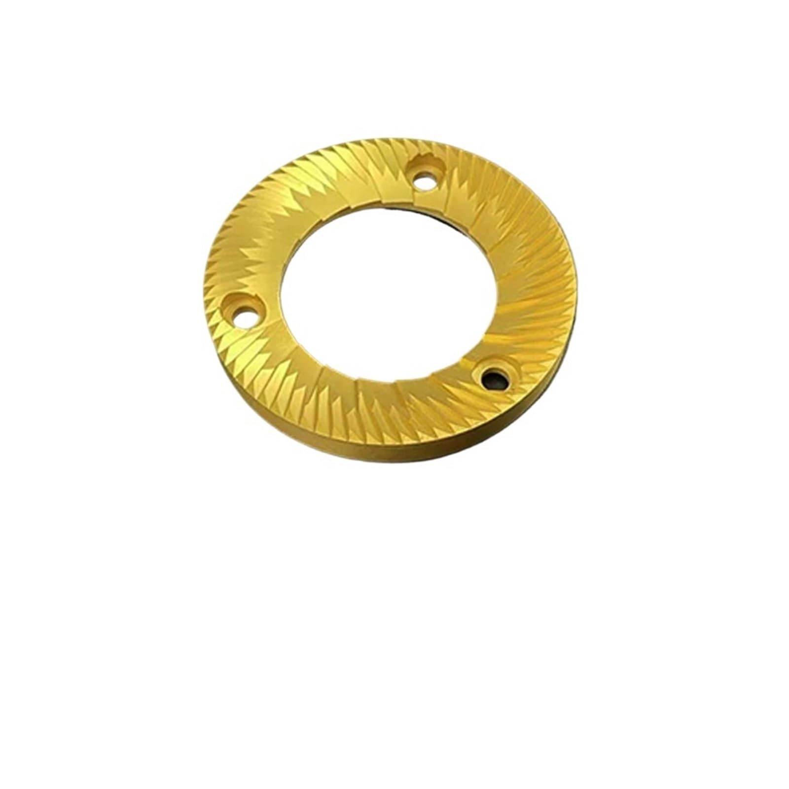 Genérico Cuchilla de molienda con cabezal cuchillo Chapado en titanio dorado, 64mm, 75mm, 83mm, for repuesto molinillo café(74mm Q18 model)