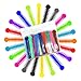 2080 Assorted Dental Ligature Elastic Rubber Ties Orthodontic Bands for Braces Brackets (2 Bags of 1040)