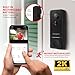 Energizer Smart 2K Doorbell & Chime, Rechargeable Battery Video Doorbell Security Camera, 2-Way Audio, Night Vision, Cloud & Card Recording, Remote Access App, Motion Sensor & Alerts, Live Viewing