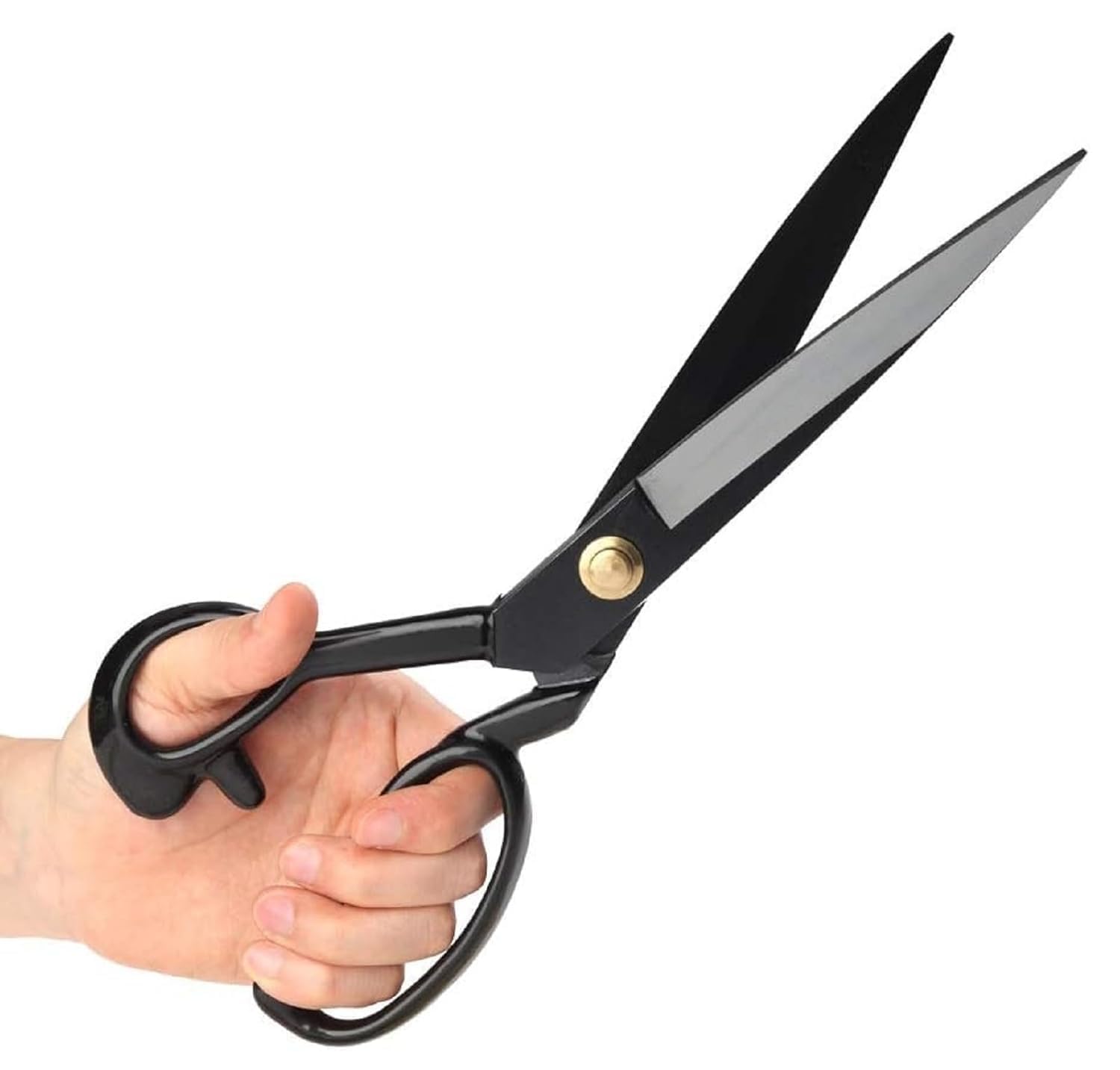 10-Inch Professional Tailor Scissors – Heavy-Duty Stainless Steel Blades | Ideal for Fabric, Leather, Denim & Upholstery (Scissors 10 Inch)-image-39