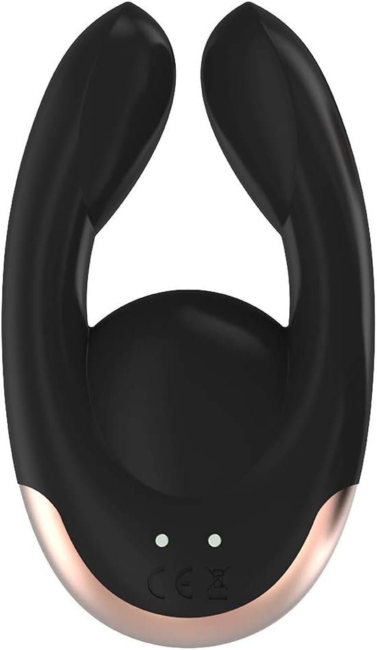 Shots Toys Elegance Dual Motor Clitoral Stimulator Fancy, Black