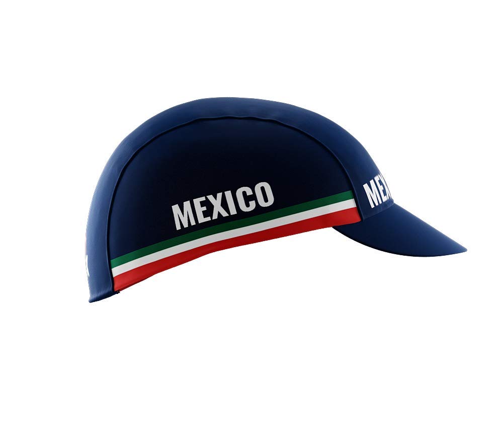 Mexico Blue Code Bike Cycling Cap Road MTB or Running