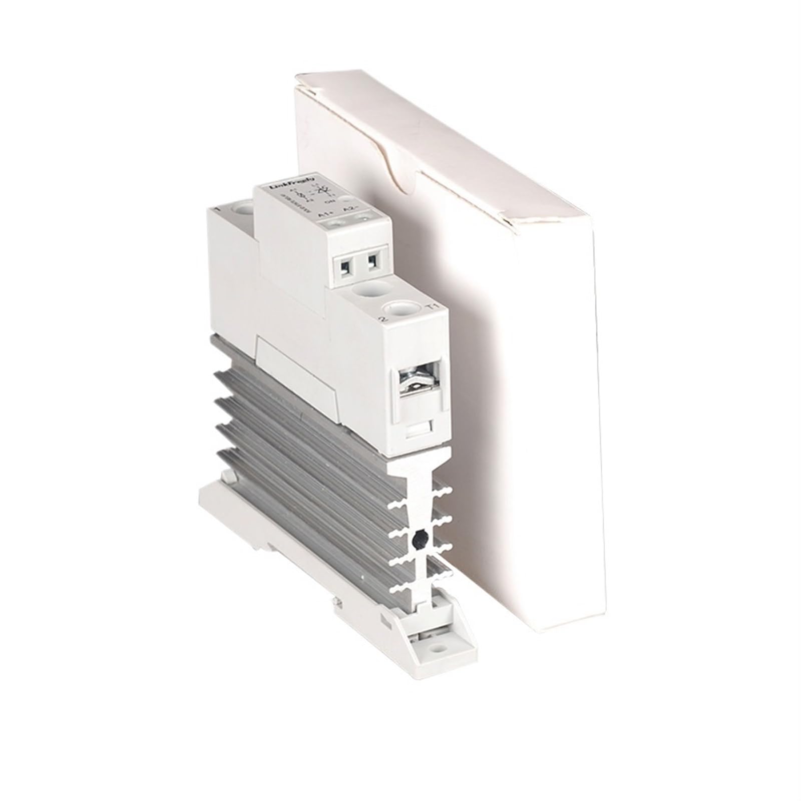 TRA48A10L 10A disipador de calor relé de estado sólido CA 90-250VAC entrada salida 90-480VAC tablero de relé de Control de voltaje y módulo carril Din