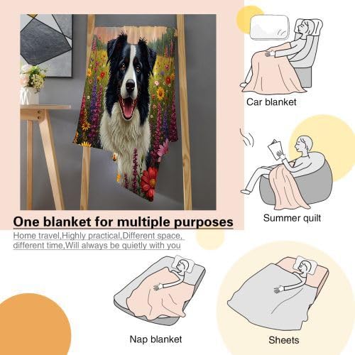 Couverture Polaire 240 x 260 Chien, Couverture Polaire Grande Taille 240x260 cm | Usage Multiple comme Couette d'Appoint, Assure Une Protection Contre Le Froid A7