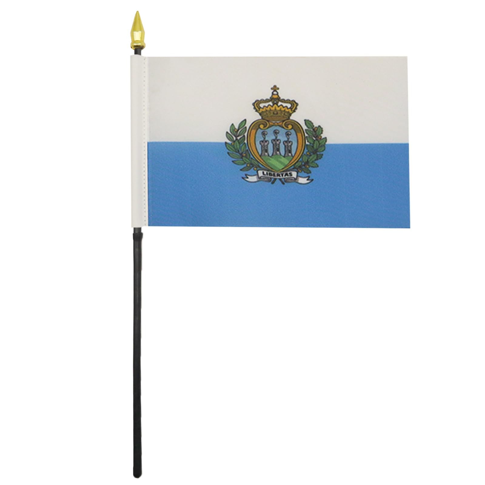 Denmark Table Flag 4'' X 6'' - Danish Desk Flag 15 X 10 Cm - View #11