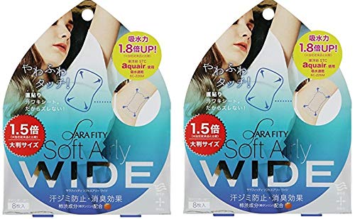 コジット サラフィッティ ソフトエアリーワイド×2個