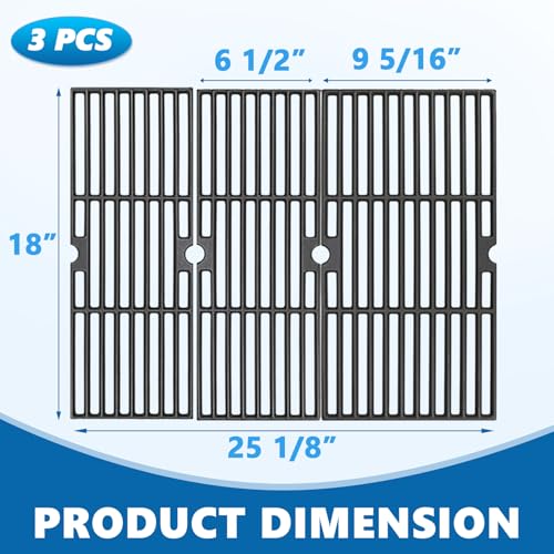 Image of 18 inch Grate for Charbroil Performance 463347519 463342119 4 Burner Grill Part | Cooking Grates for Charbroil Performance 463377017 463347017 463347418 463376117 463377117 463335517 Grill Replacement Parts