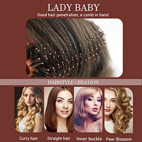 KHDULQ 2 Pezzi Spazzola per Capelli, Spazzola