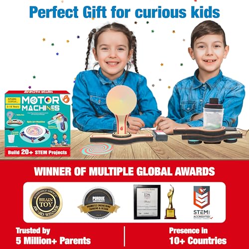 Butterfly Edufields TLHMOTMACH 20+ Stem Projects Kit For Kids Ages 5-7 8-10 thumb #4