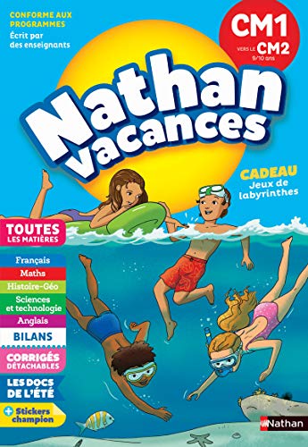 Télécharger Cahier de Vacances 2020 du CM1 vers le CM2 - Nathan Vacances - 9/10 ANS livre En ligne